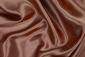 Brown silk texture satin velvet material or elegant wallpaper de