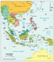  Southeast Asia political divisions