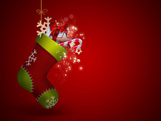 Wall Mural - Christmas Sock