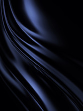 Blue-black Silk
