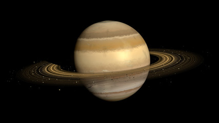 Wall Mural - Saturn