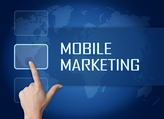 Wall Mural - Mobile Marketing