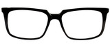 Fototapeta Sport - teenage glasses on white background, clipping path