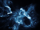 Fototapeta Łazienka - Virtualization of Cosmos