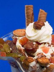 Poster - Vanilla Ice Cream With Nuts