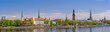 Panorama of Riga, Latvia