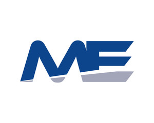 ME Letter Logo Modern