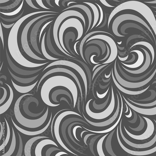 Fototapeta do kuchni Grey Wave Pattern