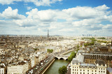 Fototapeta Sypialnia - View on  Paris, France
