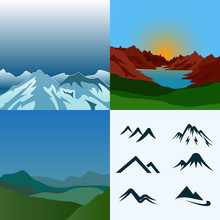 Several Variants Of The Mountains
