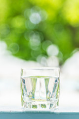 Canvas Print - Water glass