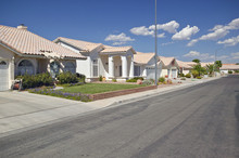 Desert Construction Of New Homes In Clark County, Las Vegas, NV