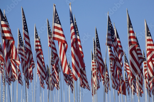 Fotografia 3000 Flags, September 11, 2009, Malibu CA