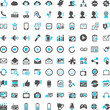 © Matthias Enter - Communication Social Media Iconset blue
