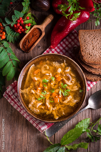 Plakat na zamówienie polish beef tripe soup