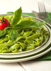 Sticker - Tagliatelle with spinach