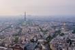 view over paris from montparnasse tower
