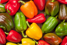 Fresh Colorful Bell Peppers