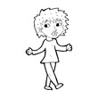 © lineartestpilot - cartoon woman with no worries