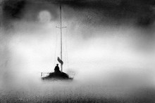 Boat In The Fog