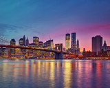 Fototapeta  - Manhattan at dusk