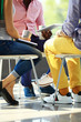 © opolja - Creative business people meeting in circle of chairs