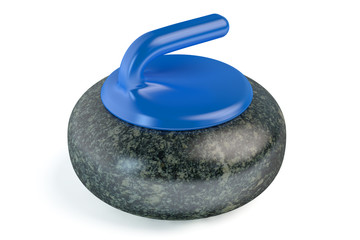 Poster - Curling Stone
