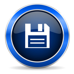 Poster - disk icon data sign