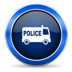 Poster - police icon