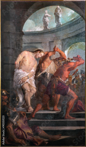 Fotografía Padua - Paint of the Flagellation of Jesus