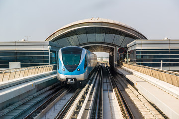 Poster - Dubai metro railway