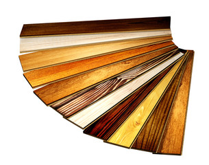 Poster - New oak parquet of different colors