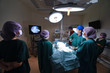 © nimon_t - group of veterinarian doctor in operation room for laparoscopic surgical