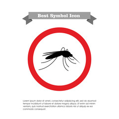 Poster - Mosquito icon