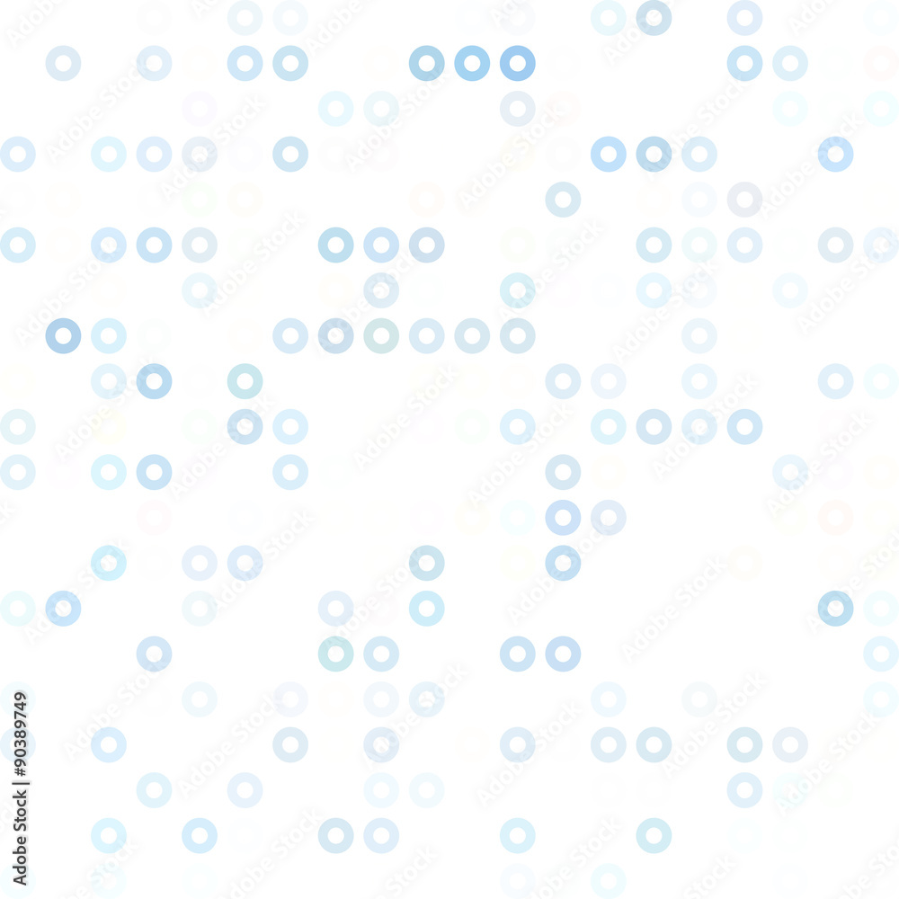 Blue Donuts Background, Creative Design Templates