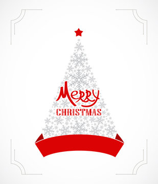 Christmas greeting card. Holiday  illustration