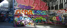 London - Graffiti On Skate Park #1