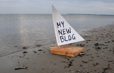 Wall Mural - Launching my new blog