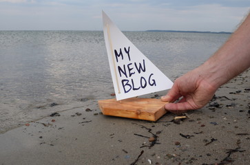 Wall Mural - Launching my new blog