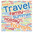 © high_resolution - Conceptual tourism or travel  word cloud