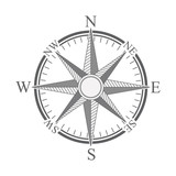 Fototapeta  - Compass design