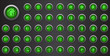 Web Icons set. Internet buttons collection with signs
