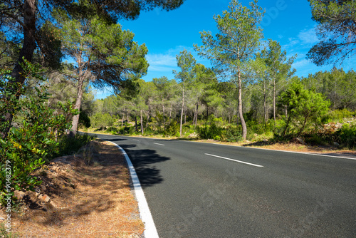 Zdjęcie XXL Hiszpańska autostrada