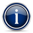 © Alex White - information blue glossy web icon