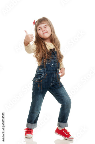 cute little girl jeans
