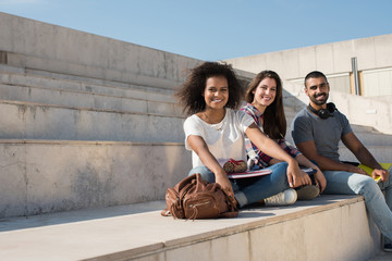 Group of students in Campus