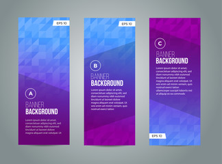 Wall Mural - abstract banner design