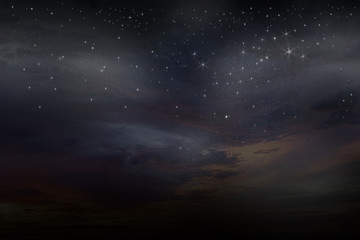 Wall Mural - night sky