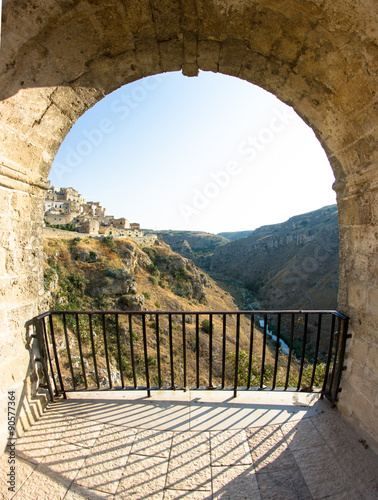 Obraz w ramie the stones of Matera