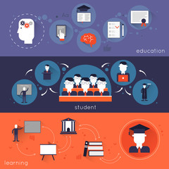 Sticker - Higher Education Banner Set